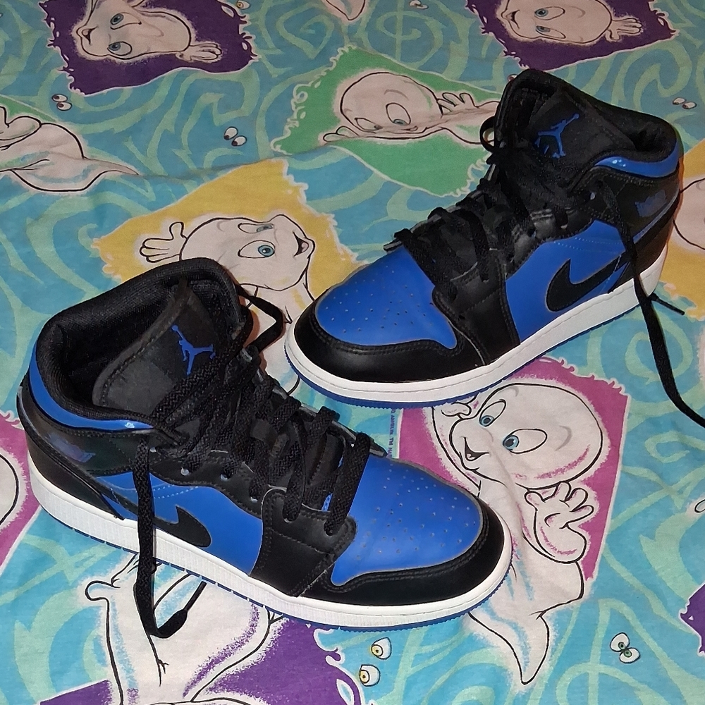 2023 Jordan 1s Royal Blue & Black Shoes Nike Air